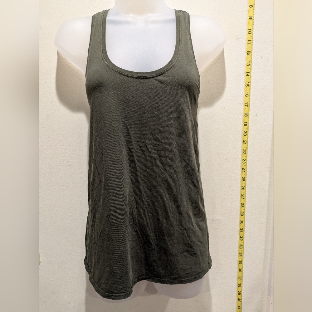 Lululemon Athletica Dark Green Tank Top Size Small